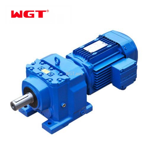 R167/RF167/RS167/RF167 Helical gear hardened reducer (without motor）