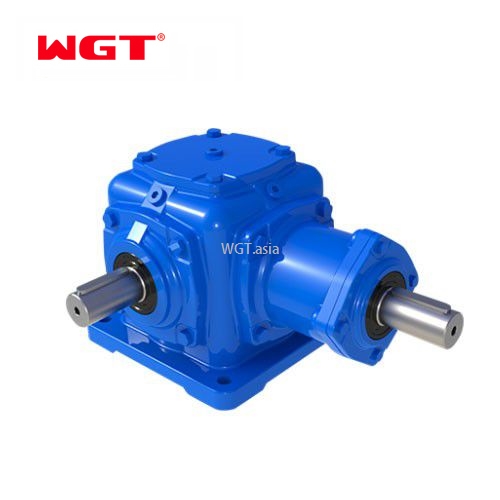 T series 3 way bevel spiral gearbox for packing machine- T2-T25 